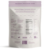 ProT Gold Collagen Protein Powder back view with nutritional information