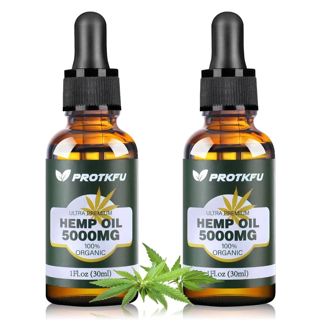 ProTKFU Hemp Oil Omega 3-6-9 bottle front view