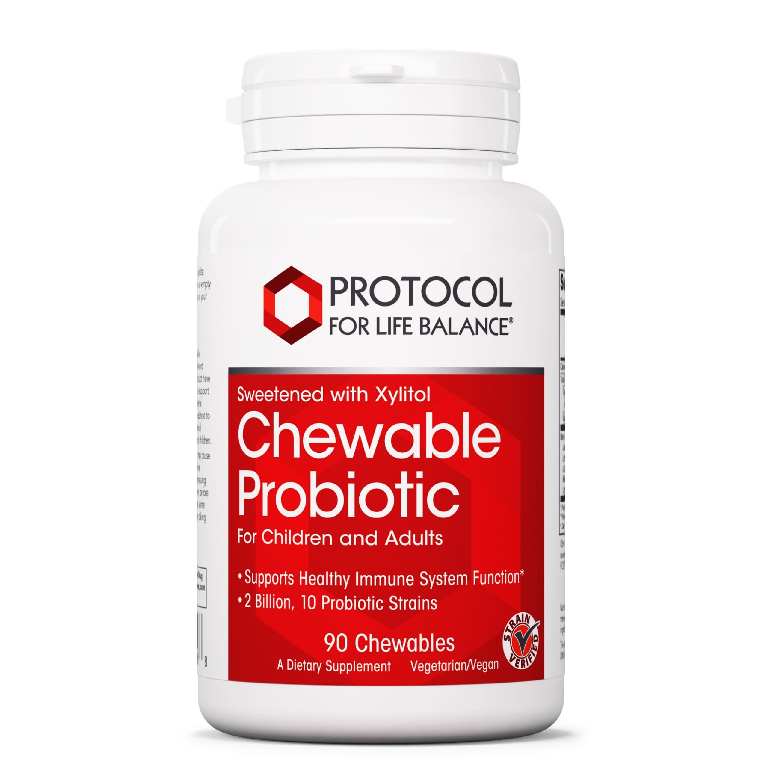 PROTOCOL FOR LIFE BALANCE Chewable Probiotic front view packaging