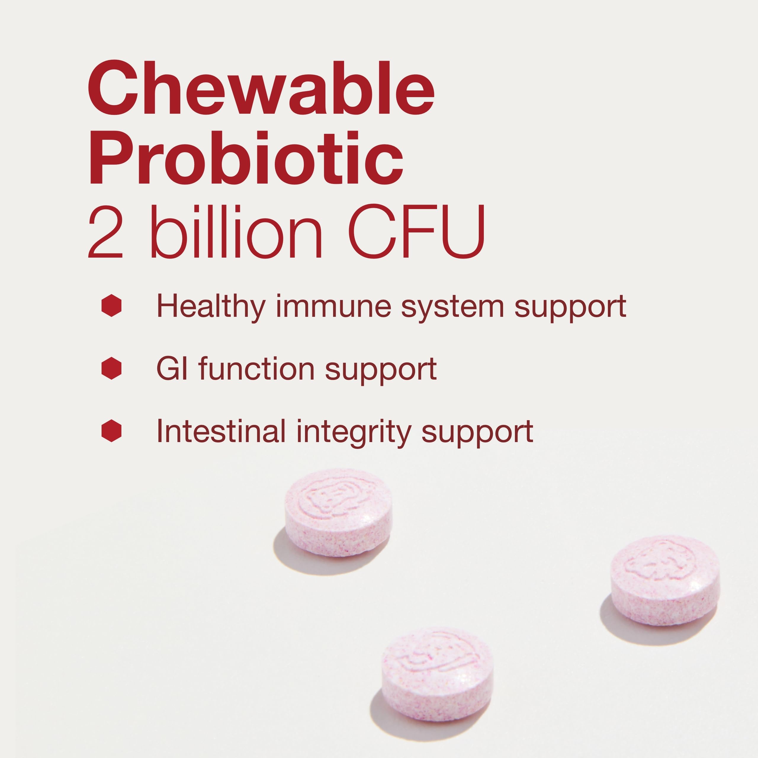 PROTOCOL FOR LIFE BALANCE Chewable Probiotic with fresh berries
