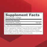 PROTOCOL FOR LIFE BALANCE CoQ10 Supplement bottle side view