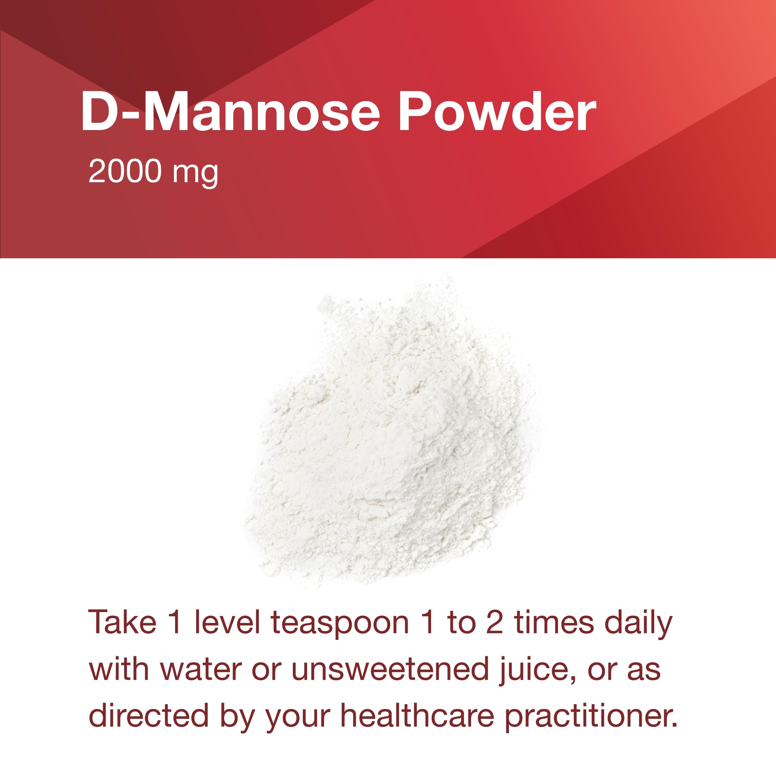 PROTOCOL FOR LIFE BALANCE D-Mannose Powder on a kitchen counter
