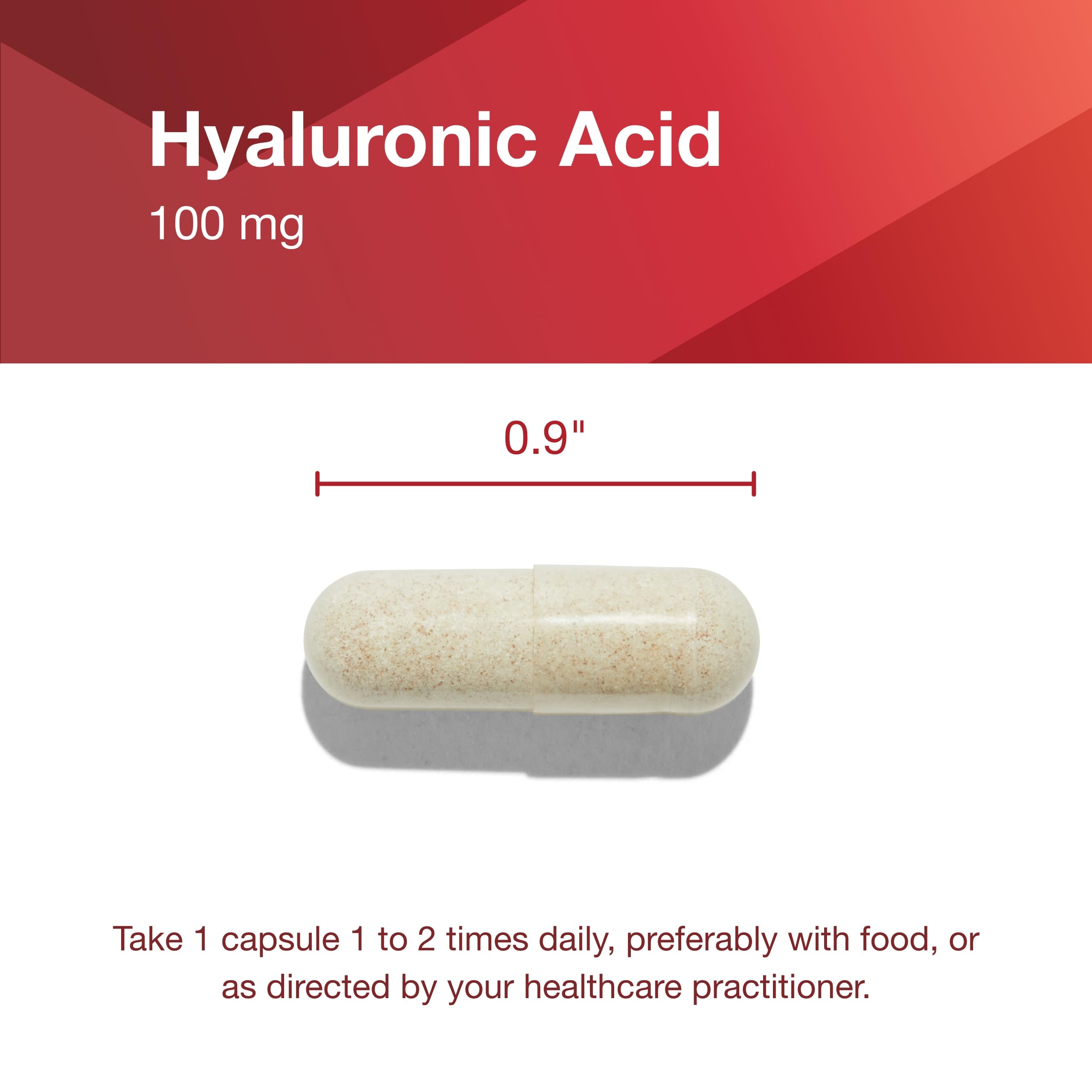 PROTOCOL FOR LIFE BALANCE Hyaluronic Acid Capsules displayed with a glass of water