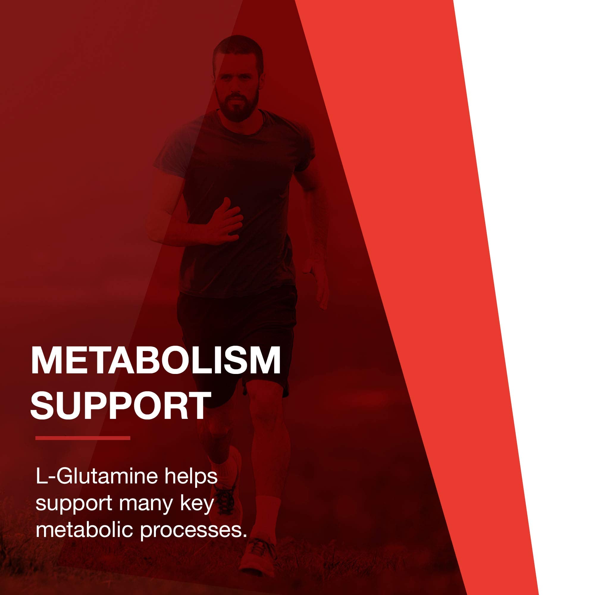 PROTOCOL FOR LIFE BALANCE L-Glutamine Capsules 1000mg on a wooden surface