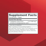 PROTOCOL FOR LIFE BALANCE L-Tryptophan 1000 mg bottle with 60 tablets