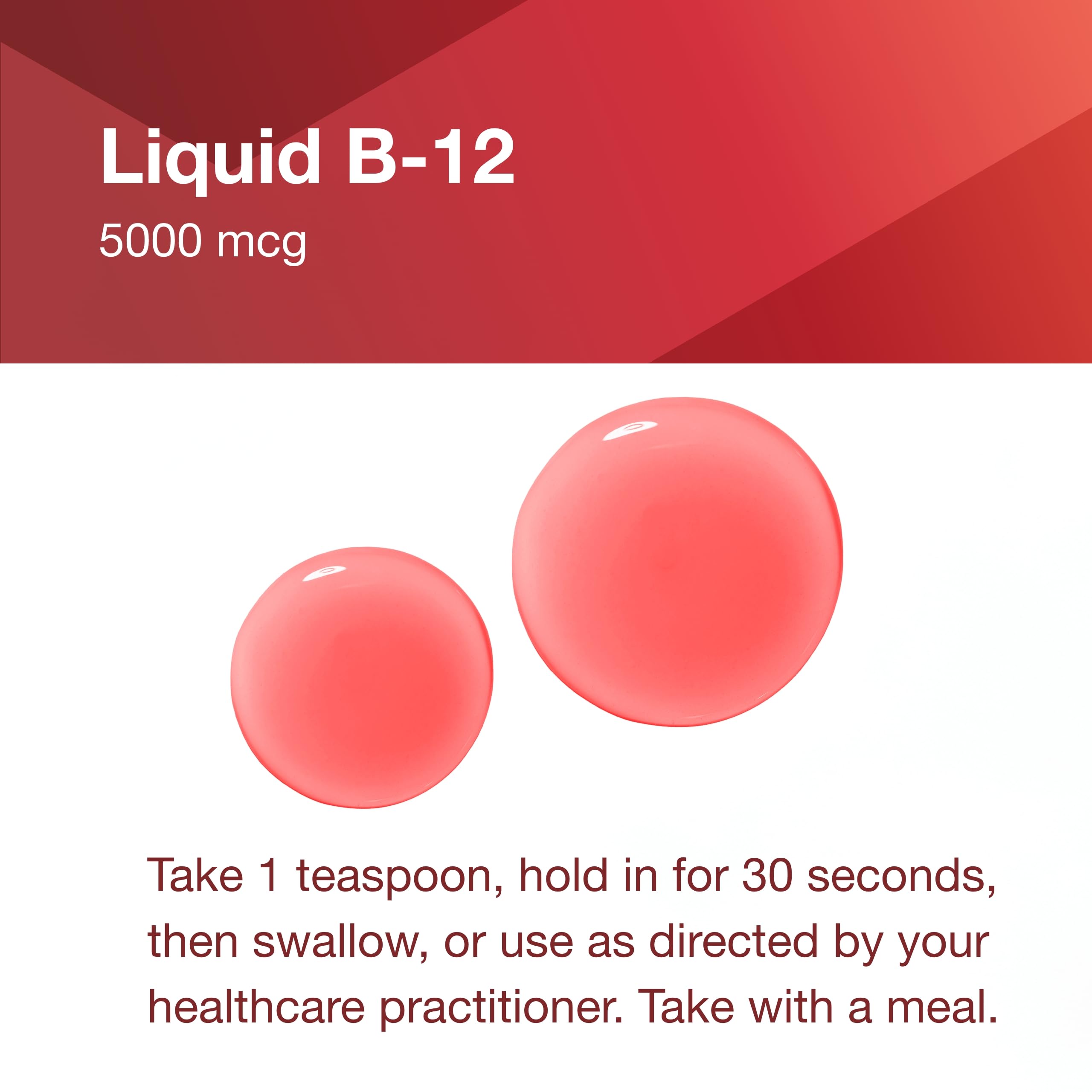 PROTOCOL FOR LIFE BALANCE Liquid B12 5000mcg nutritional information