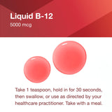 PROTOCOL FOR LIFE BALANCE Liquid B12 5000mcg nutritional information