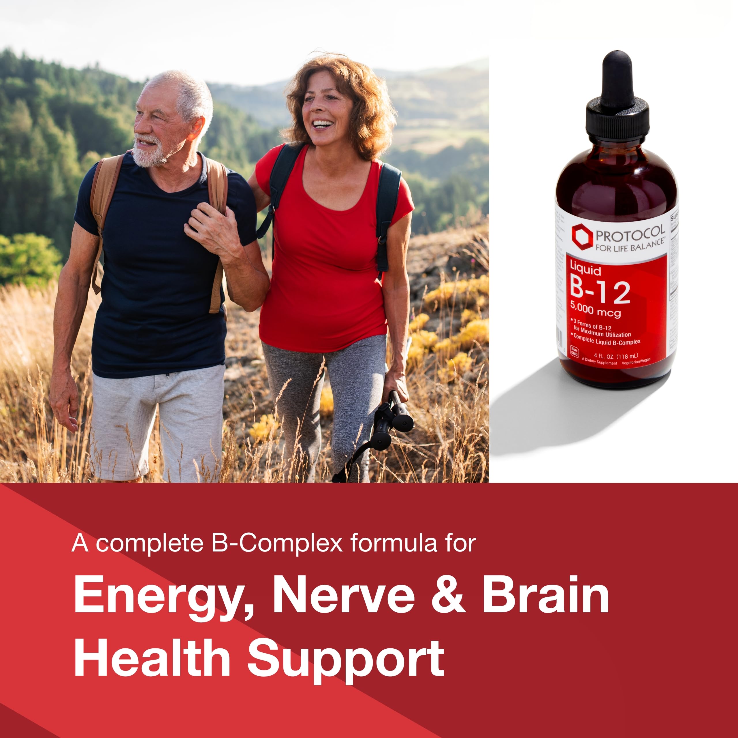 PROTOCOL FOR LIFE BALANCE Liquid B12 5000mcg serving size measurement