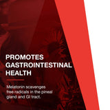 PROTOCOL FOR LIFE BALANCE Melatonin 3mg lozenges on a wooden table