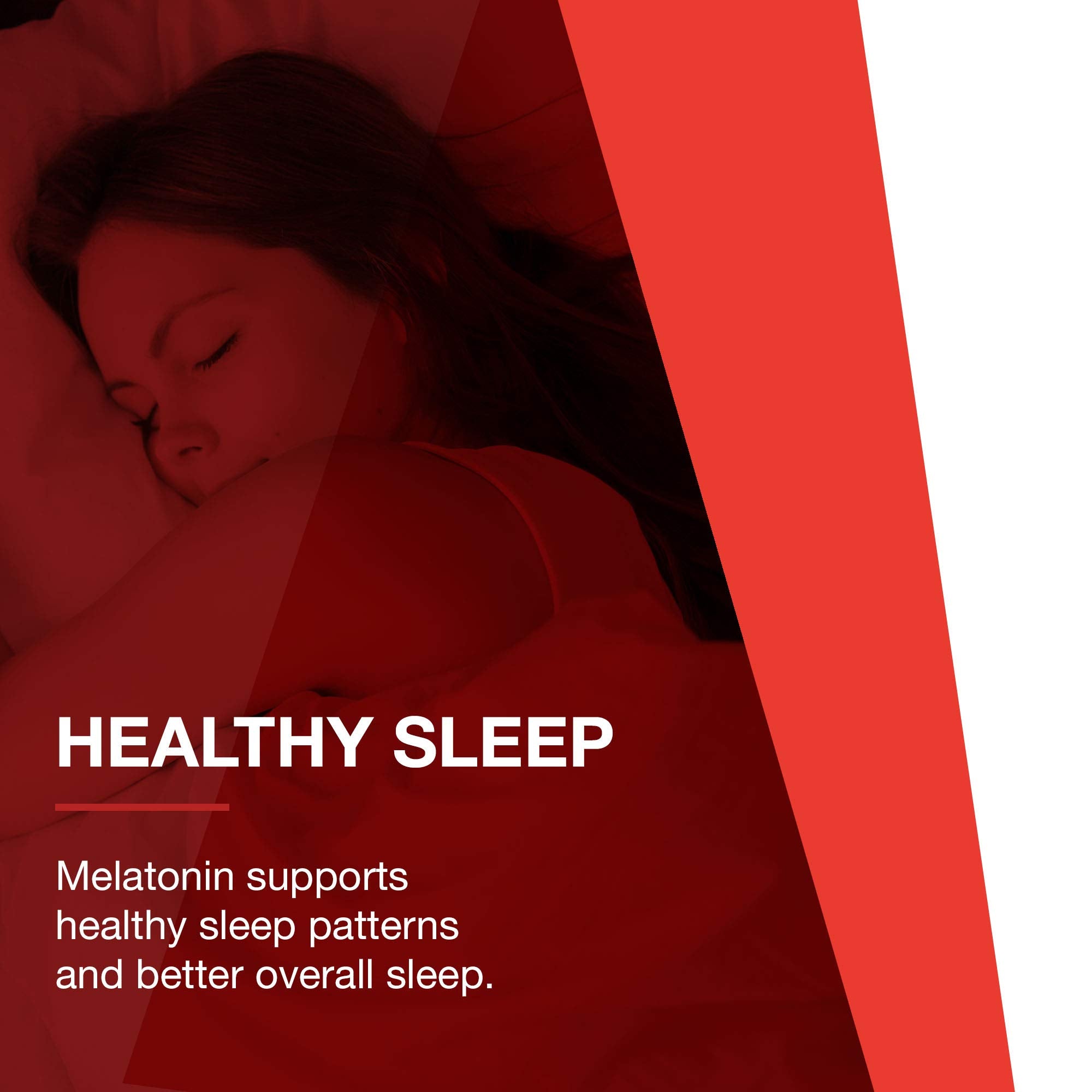 PROTOCOL FOR LIFE BALANCE Melatonin Extra Strength 10 mg supplement with measuring spoon