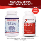 PROTOCOL FOR LIFE BALANCE Red Yeast Rice Plus with a measuring spoon