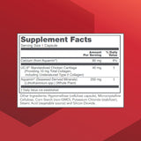 PROTOCOL FOR LIFE BALANCE UC-II Collagen Joint Supplement back view