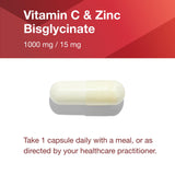 PROTOCOL FOR LIFE BALANCE Vitamin C & Zinc Supplement packaging