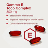PROTOCOL FOR LIFE BALANCE Vitamin E Softgels 300mg bottle with cap