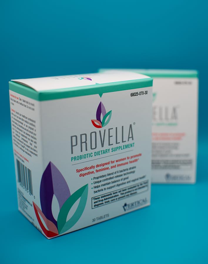 Provella Probiotic Supplement in hand