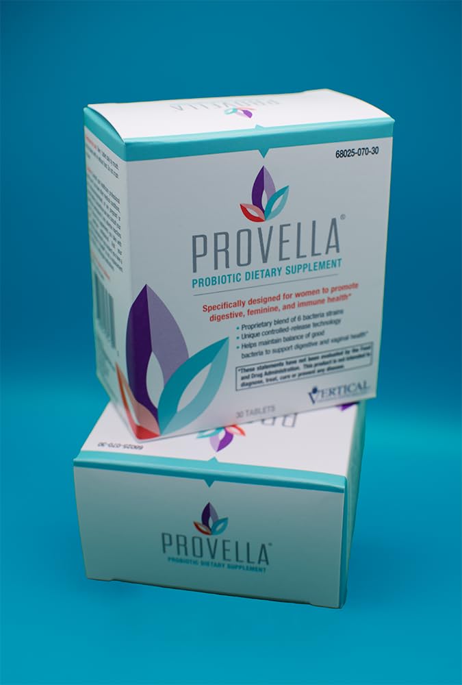 Provella Probiotic Supplement with lifestyle background