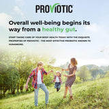 PROVIOTIC Vegan Probiotic Capsules in a lifestyle setting with greenery