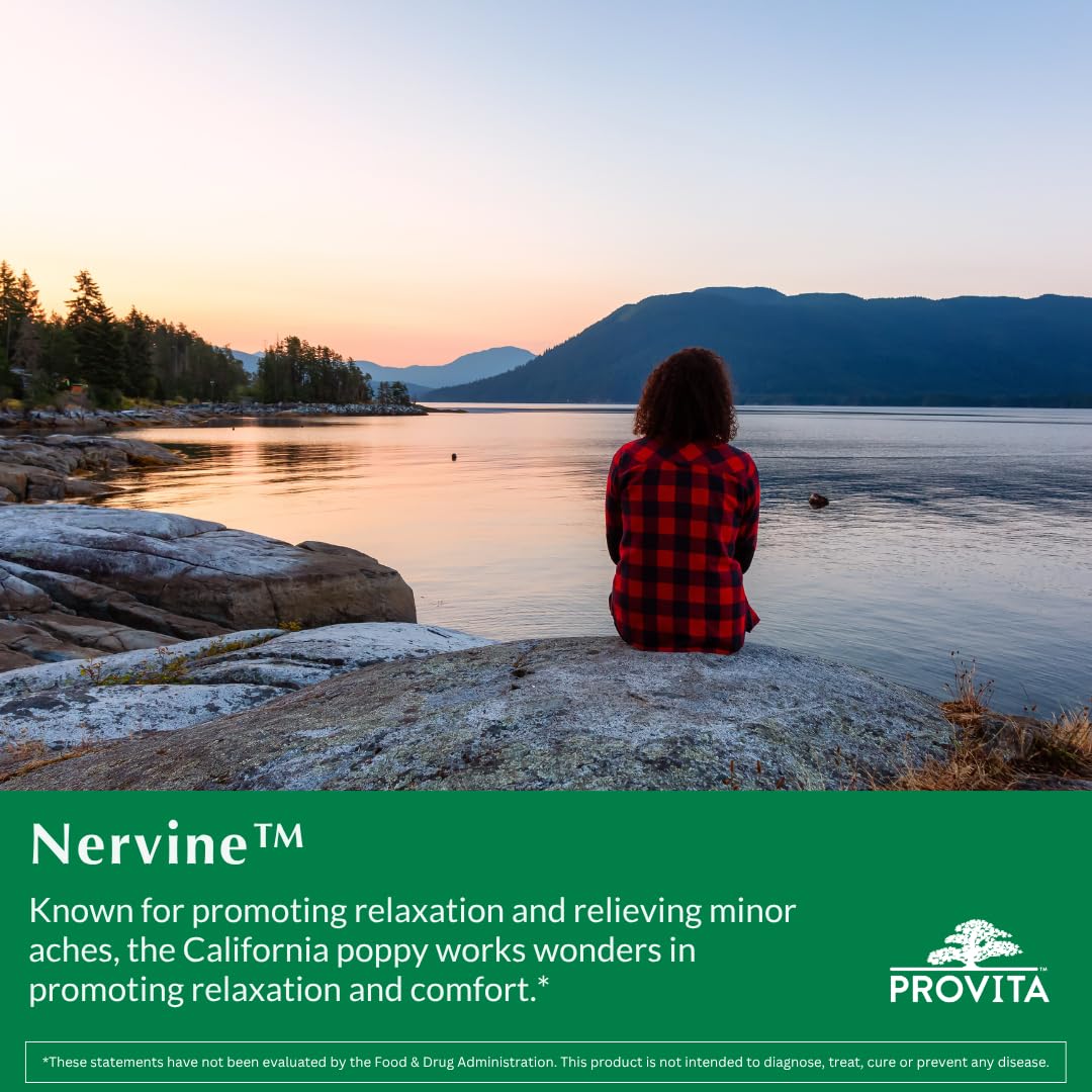 PROVITA Nervine Calm Support Supplement packaging