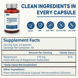 provspro Magnesium Hydroxide Capsules 600mg close-up of capsules