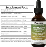PROZEN Wormwood Drops 145g bottle side view