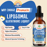 Prunucis Liposomal Glutathione Liquid 2000mg packaging