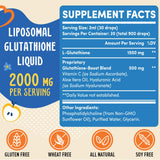 Prunucis Liposomal Glutathione Liquid 2000mg side view