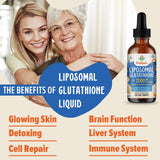 Prunucis Liposomal Glutathione Liquid 2000mg with measuring spoon