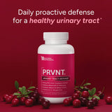 PRVNT Cranberry Supplement bottle side view