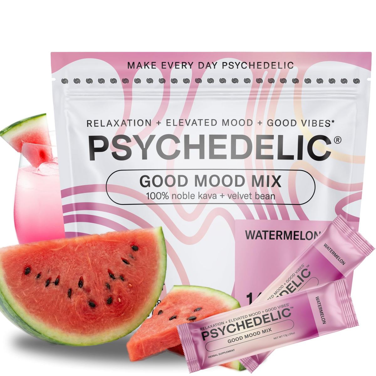 Psychedelic Water Good Mood Mix packaging front view
