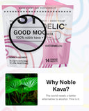 Psychedelic Water Good Mood Mix with mocktails