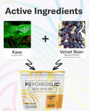Psychedelic Water Kava Kava Supplement packaging details