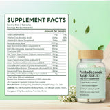 pucges Pentadecanoic Acid Capsules side view showing capsule details