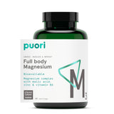 Puori M3 Magnesium Supplement 90 capsules front view
