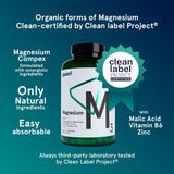 Puori M3 Magnesium Supplement side view showing capsule details