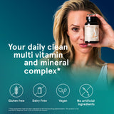 Puori V Multivitamin & Mineral Complex 60 Capsules packaging