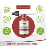 Pura Herba Astragalus Root Extract liquid supplement dropper close-up