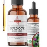 Pura Herba Burdock Root Liquid Extract 2 oz front view