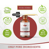 Pura Herba Burdock Root Liquid Extract 2 oz packaging