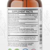 Pura Herba Goldenseal Tincture 4 oz bottle side view