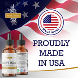 Pura Herba Herbal Tincture 91g packaging on a wooden table