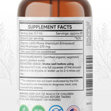 Pura Herba Herbal Tincture 91g side view showing label