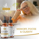 Pura Herba Herbal Tincture 91g with dropper in use