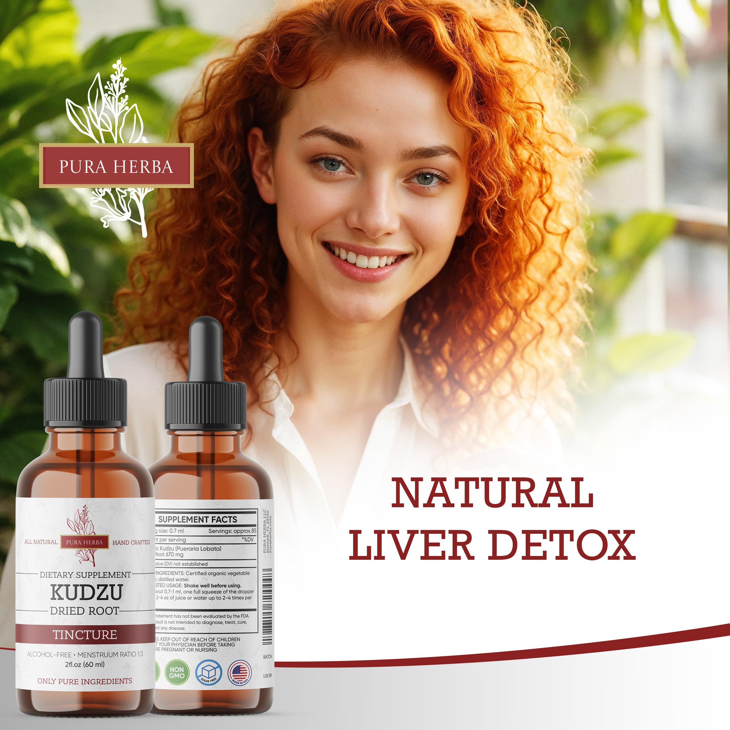 Pura Herba Kudzu Root Extract label details