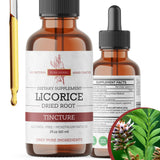 Pura Herba Licorice Root Liquid Extract 2 oz front view
