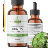 Pura Herba Usnea Tincture front view with dropper