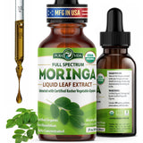 PURA VIDA MORINGA Moringa Extract Liquid bottle front view