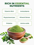 PURA VIDA MORINGA Organic Moringa Leaf Powder in baking