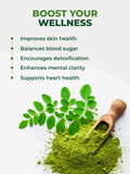 PURA VIDA MORINGA Organic Moringa Leaf Powder nutritional information
