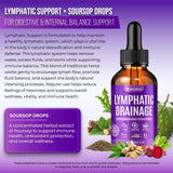 Purafina Lymphatic Drainage Drops 132g close-up of dropper