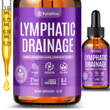 Purafina Lymphatic Drainage Drops 132g front view
